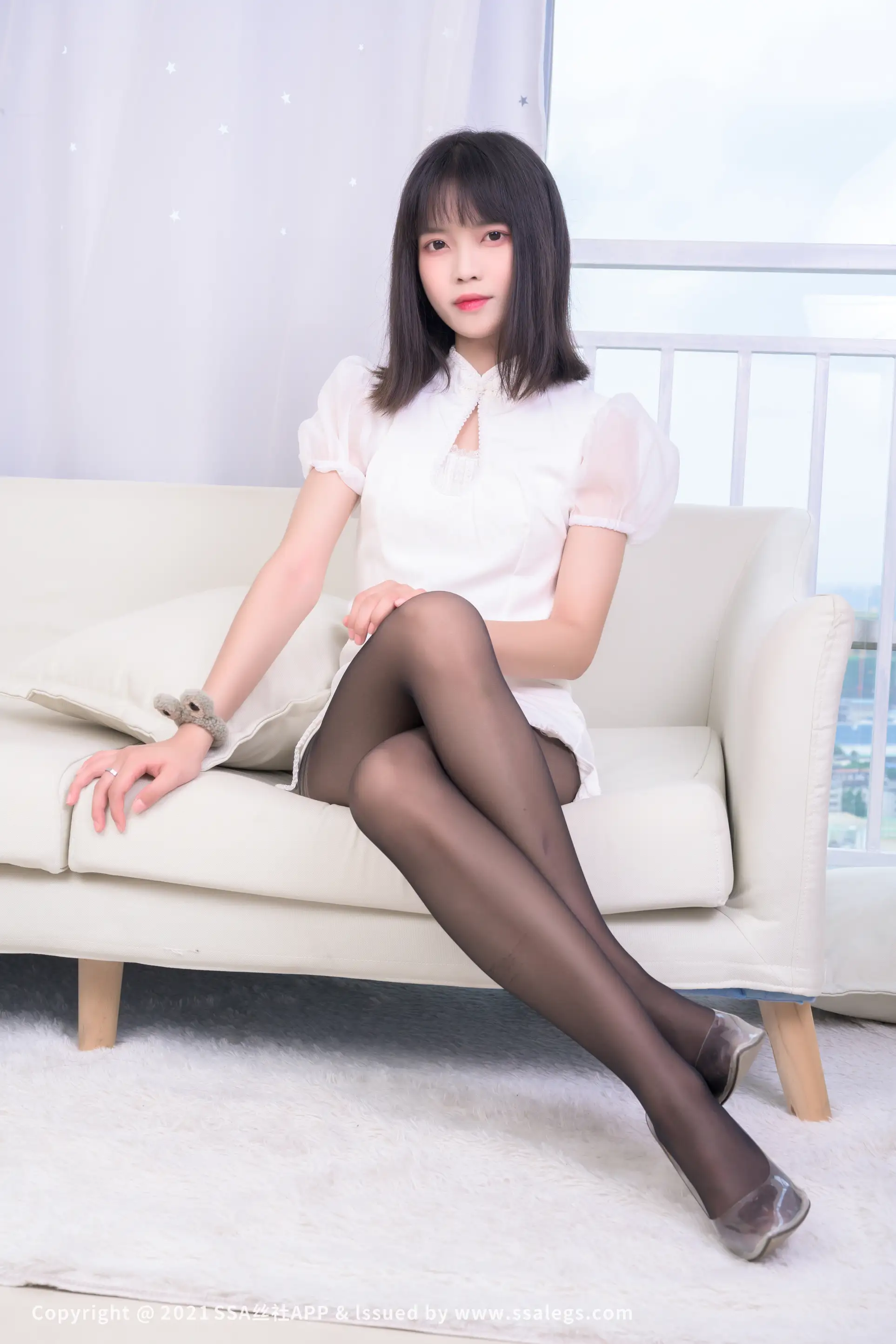 [Mzsock] NO.664 Leg model Dandan’s black stockings and beautiful feet (Part 1) silk club#[118P]-18